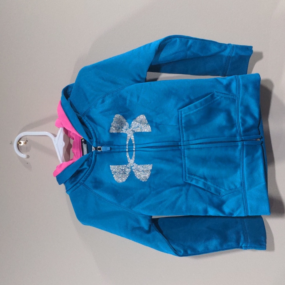 3T under armour zip up sweatshirt